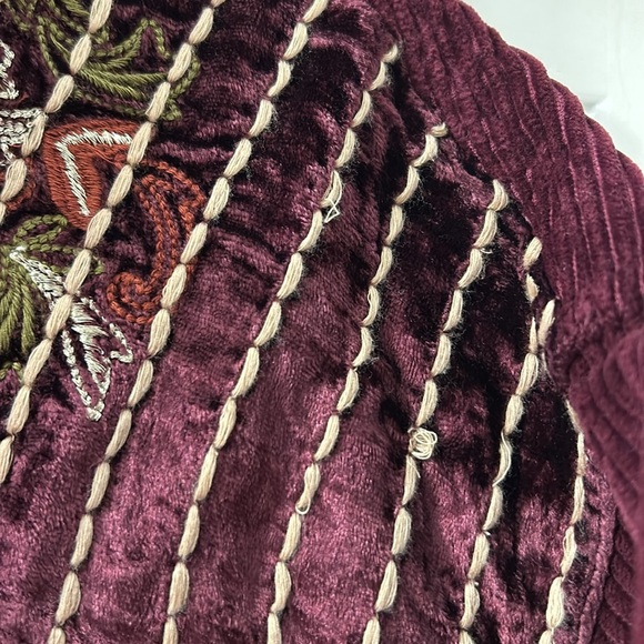 NWT Cleo & Wolf velvet shacket - Picture 5 of 8